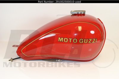 MOTO GUZZI 291002500010-USED FUEL TANK RED CAL 3